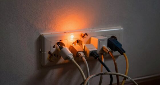 wall heat warning sign