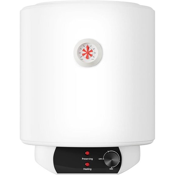 Tankless Electric Water Heater 8G Wall Mount