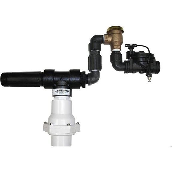 Water Powered Back-up Sump Pump with Alarm