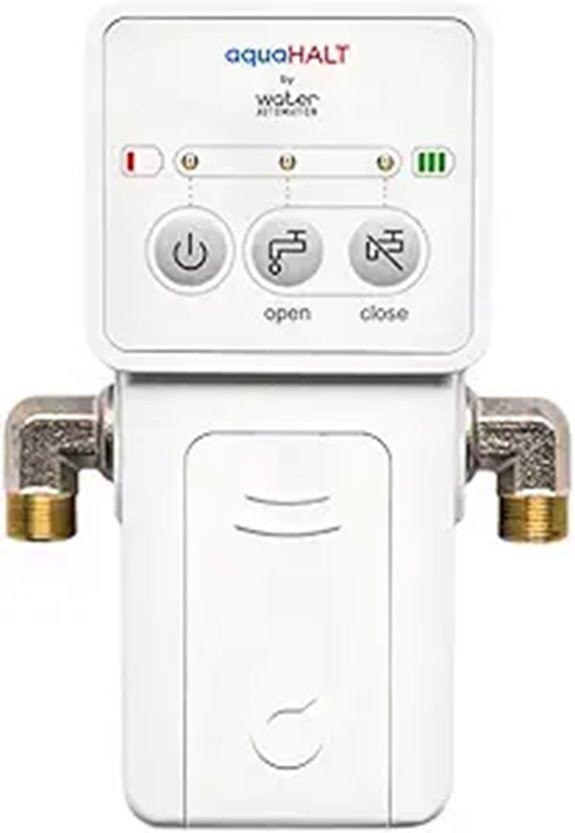 Smart Home Water Leak Detector and Shut Off Valve