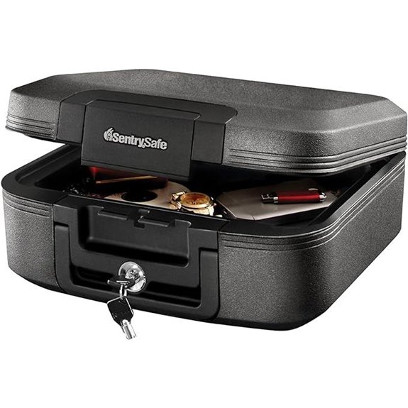 SentrySafe Waterproof Fireproof Locking Chest (0.28 cu ft)