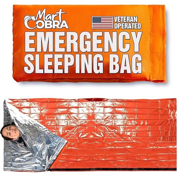 Emergency Waterproof Sleeping Bag for Survival Gear