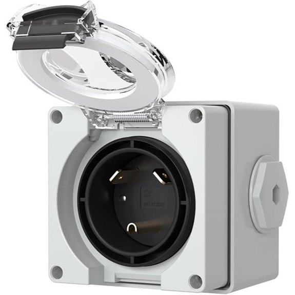 STARELO 30A Generator Power Inlet Box Weatherproof