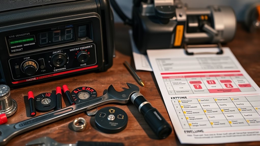 weekly generator maintenance routine