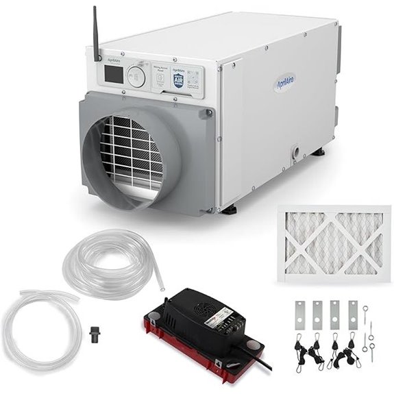 AprilAire E070W Wi-Fi Crawl Space Dehumidifier