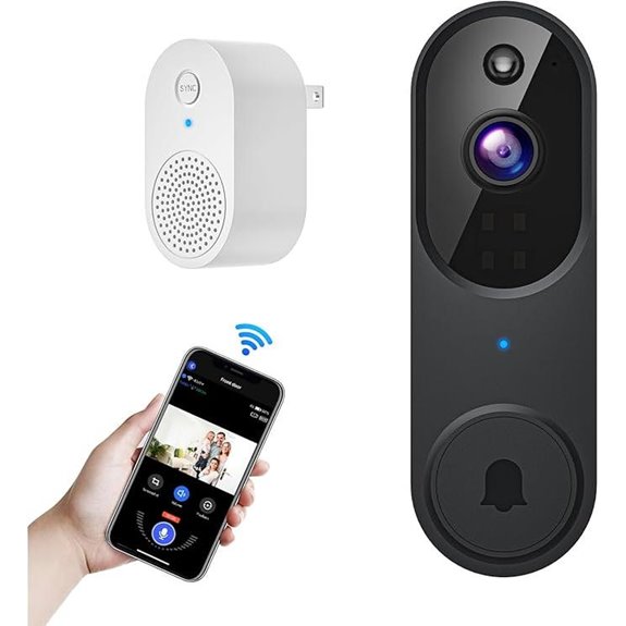 Orbitell Wi-Fi Video Doorbell with Two-Way Audio