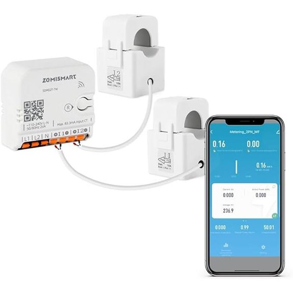 Smart Home Energy Monitor with Wi-Fi