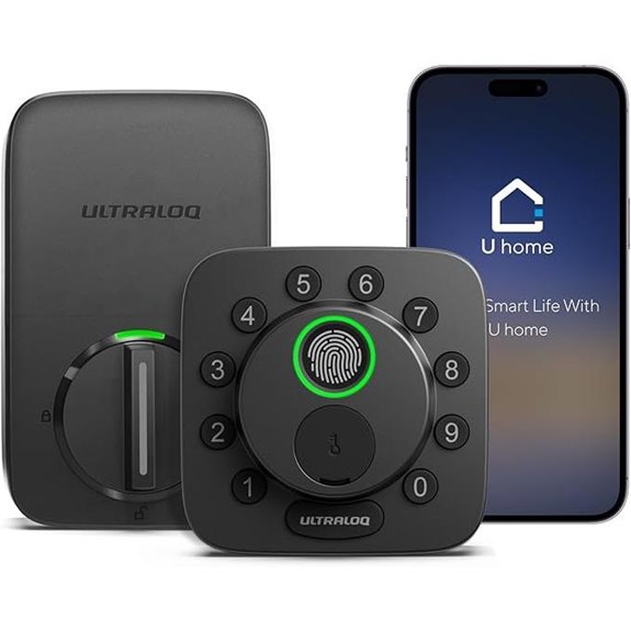 ULTRALOQ Bolt Smart Lock with Wi-Fi and Keyless Entry