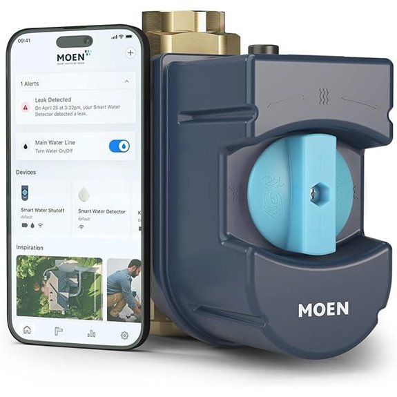 Moen Flo Wi-Fi Water Leak Detector and Shutoff