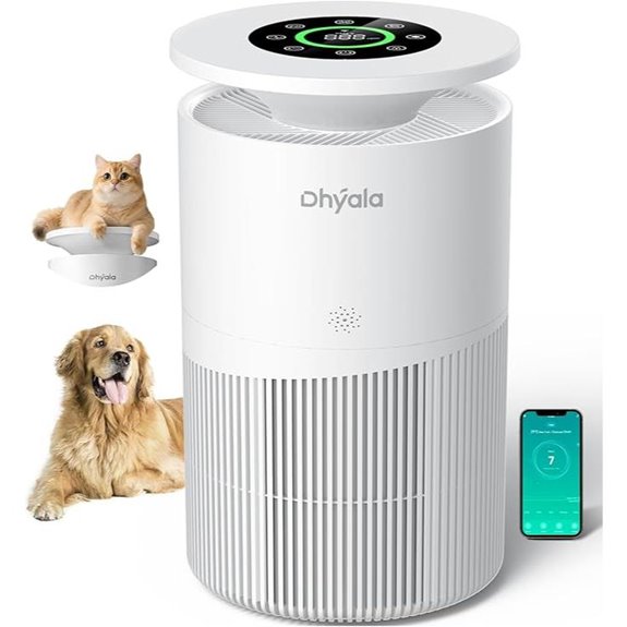 Large Room Air Purifier with WiFi and HEPA