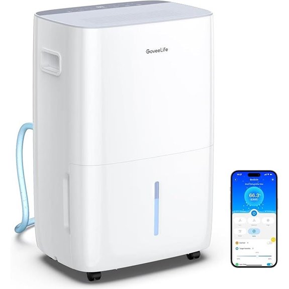 GoveeLife Smart Dehumidifier for Home with WiFi