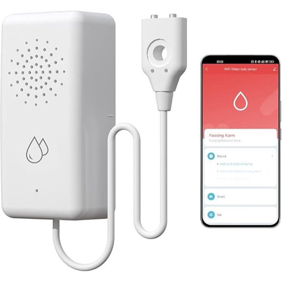 BSEED WiFi Water Leak Detector with App Alerts