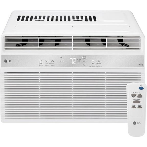 LG 6000 BTU WiFi Window Air Conditioner with Remote