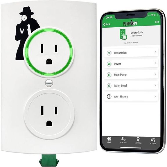PumpSpy WiFi Sump Pump Monitor with Alerts