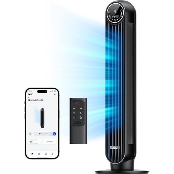 Dreo Tower Fan with WiFi Remote & Voice Control