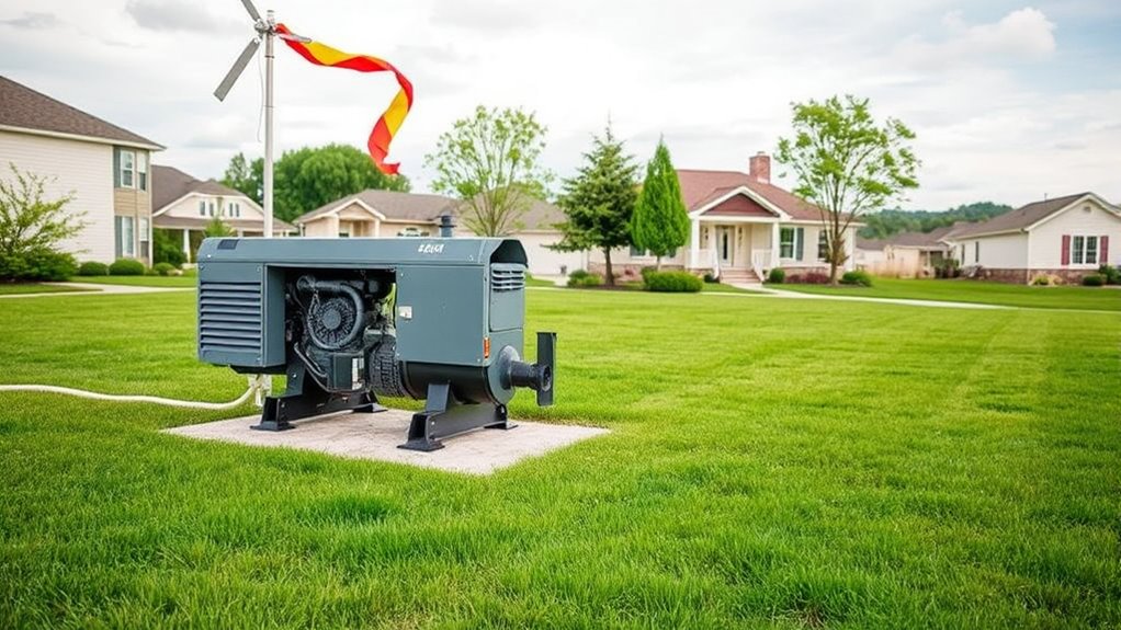 wind directs exhaust away