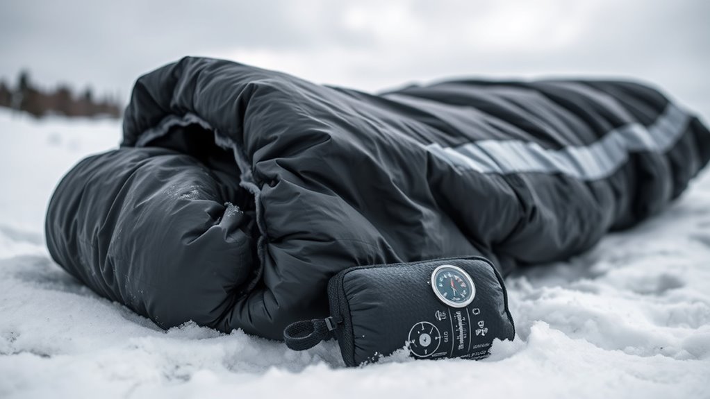 winter emergency sleeping bag