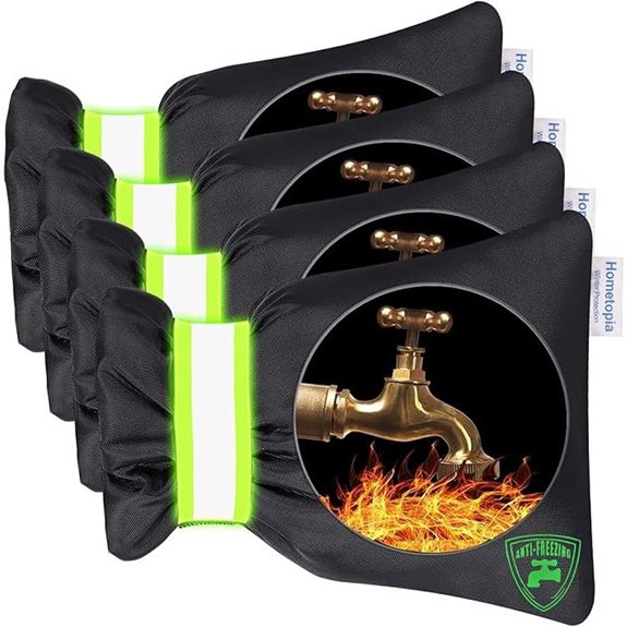 Outdoor Faucet Covers for Winter (4 Pack)