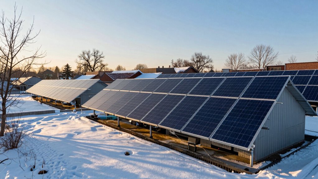 winter solar power viability