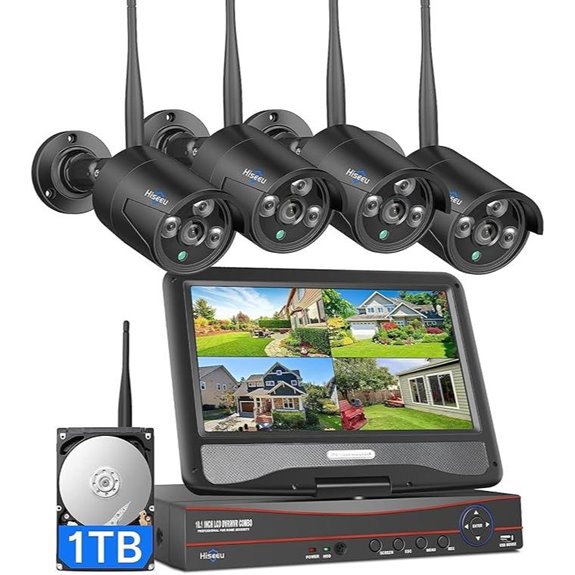 wireless 16 channel camera system