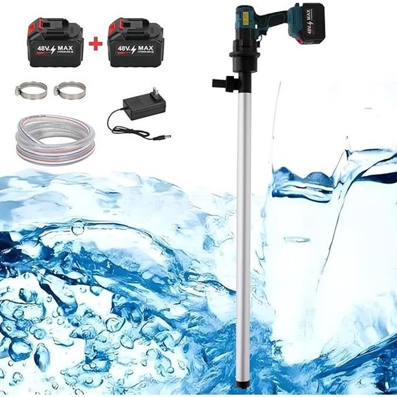 Cordless 48V Water Transfer Pump with Battery