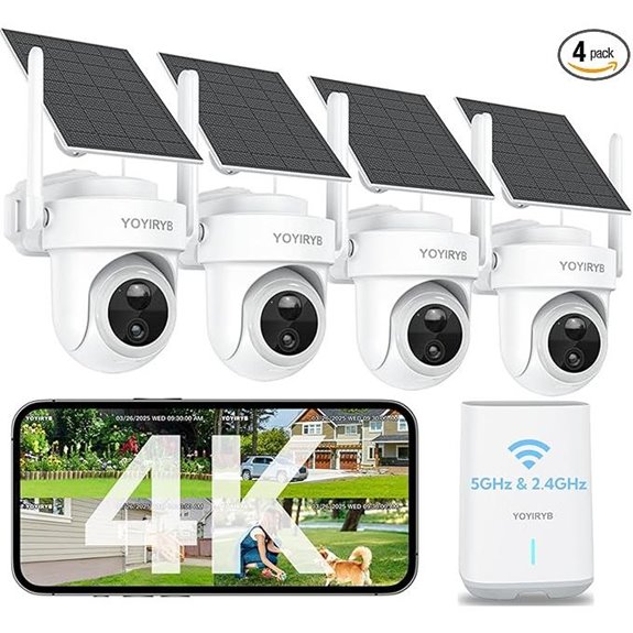 wireless 4k solar camera