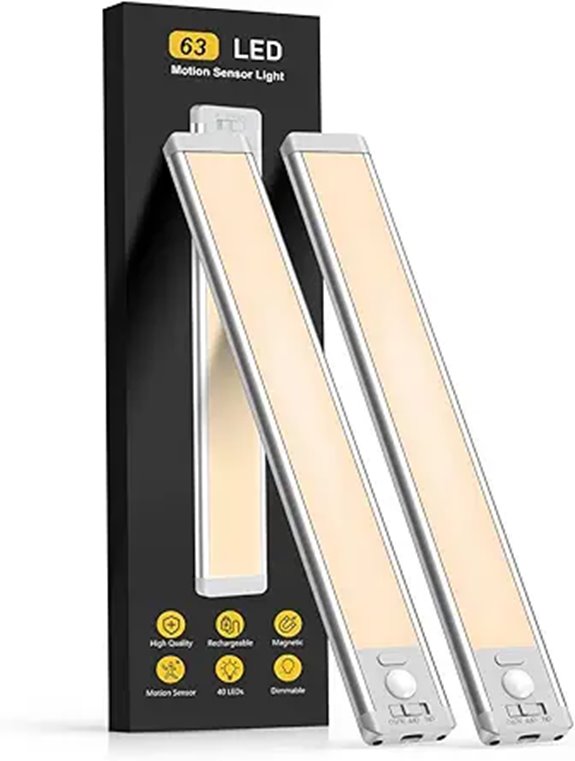 Rechargeable 14.7-inch Under Cabinet Motion Lights (2 Pack)