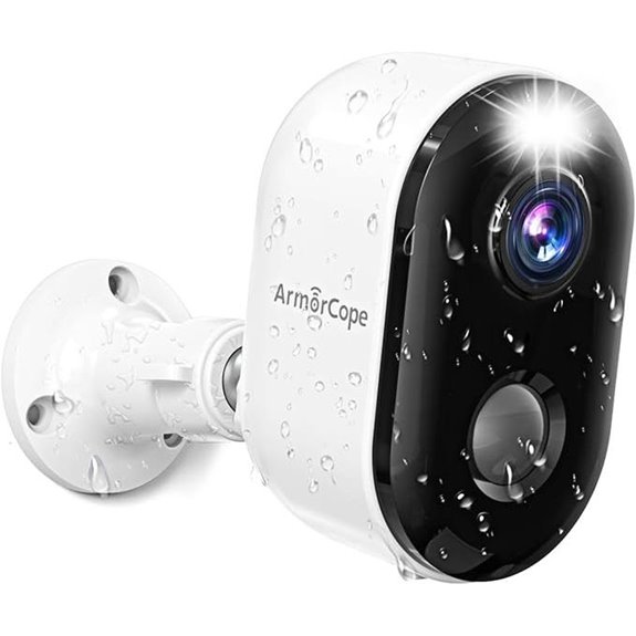 Wireless Outdoor Security Camera with Night Vision