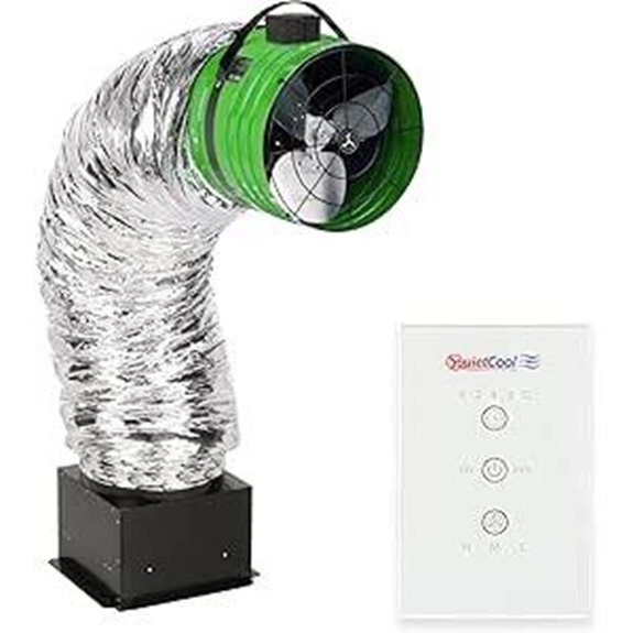 Quietcool RF Whole House Fan with Wireless Control