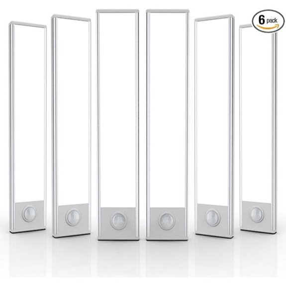 6 Pack Wireless Rechargeable Under Cabinet Lights