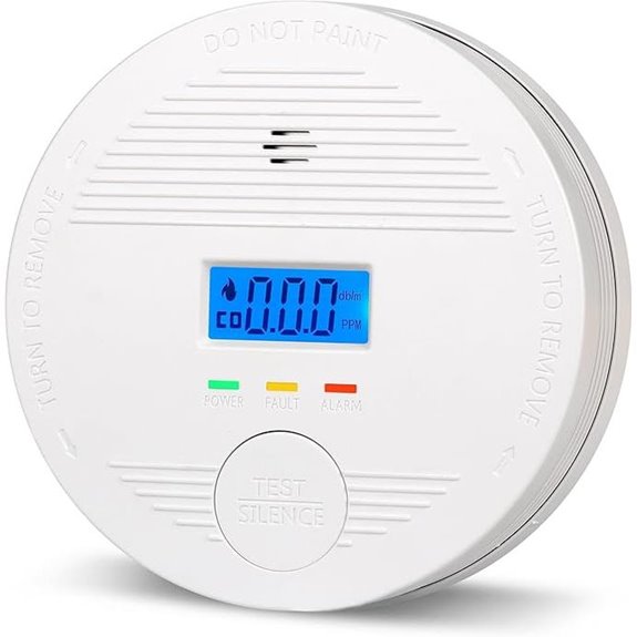 Wireless Interlinked Smoke & CO Detector with 10-Year Battery