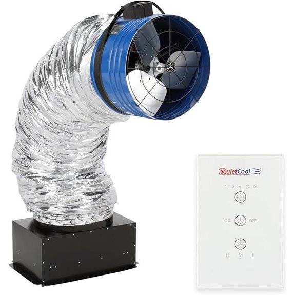 Quietcool RF Classic Whole House Fan with Wireless Control