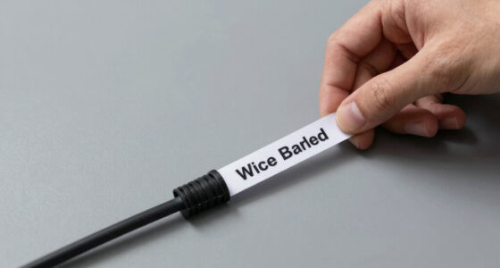 8 Best Waterproof Cable Labels for Emergency Kits in 2026