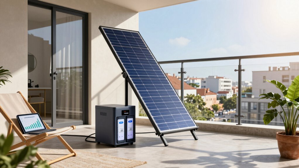 apartment solar backup plan