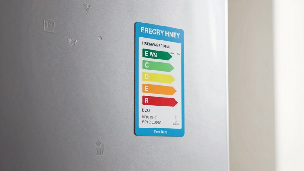 appliance labels power information