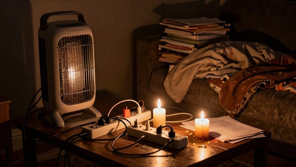 blackout safety and fire prevention