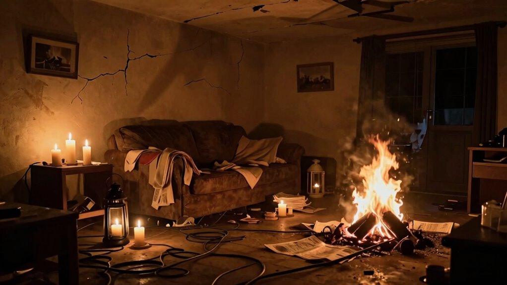 blackouts increase fire hazards