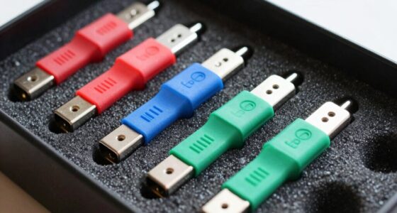 clear quick connector labeling