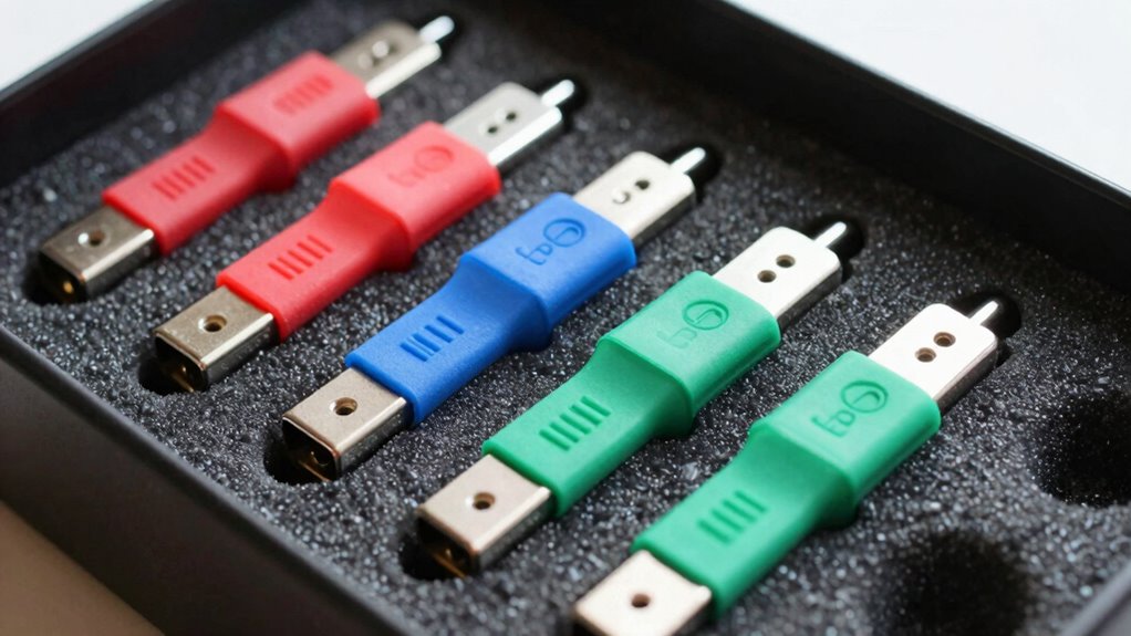 clear quick connector labeling