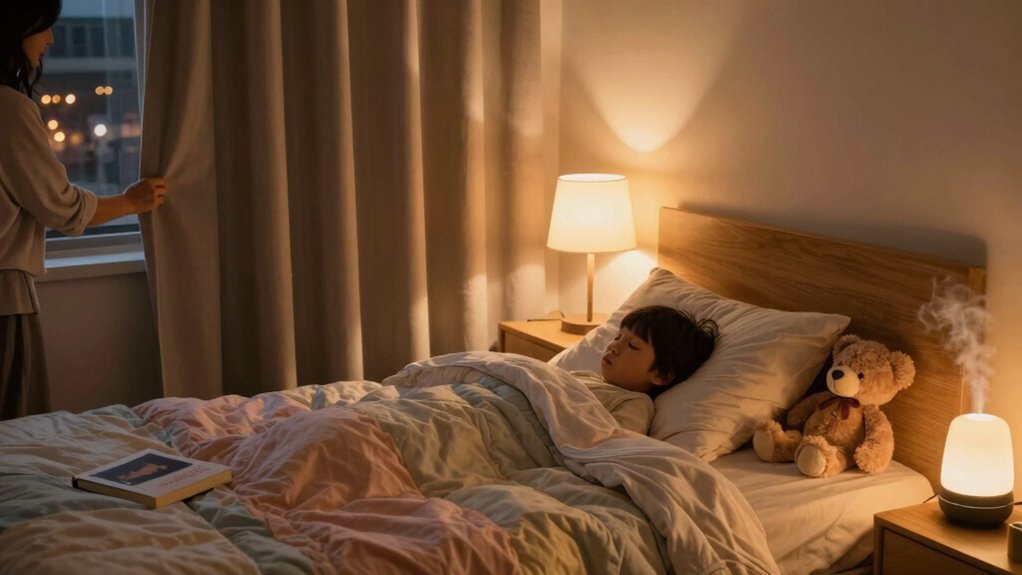 consistent calming bedtime routine