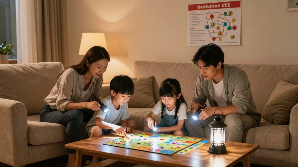 create a family outage plan