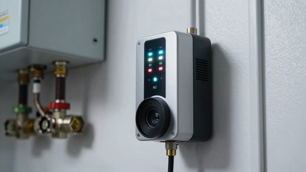 detects leaks during outages