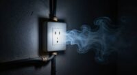 electrical smell safety warning