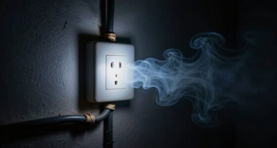 electrical smell safety warning