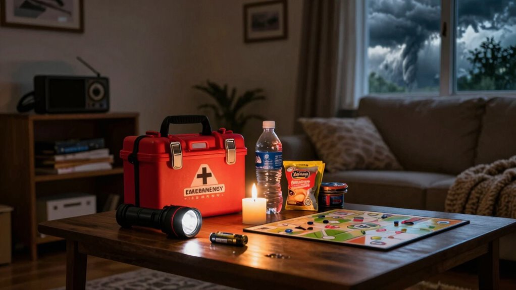 emergency kit and communication plan