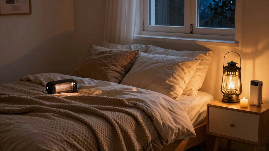 emergency lighting and sleep essentials