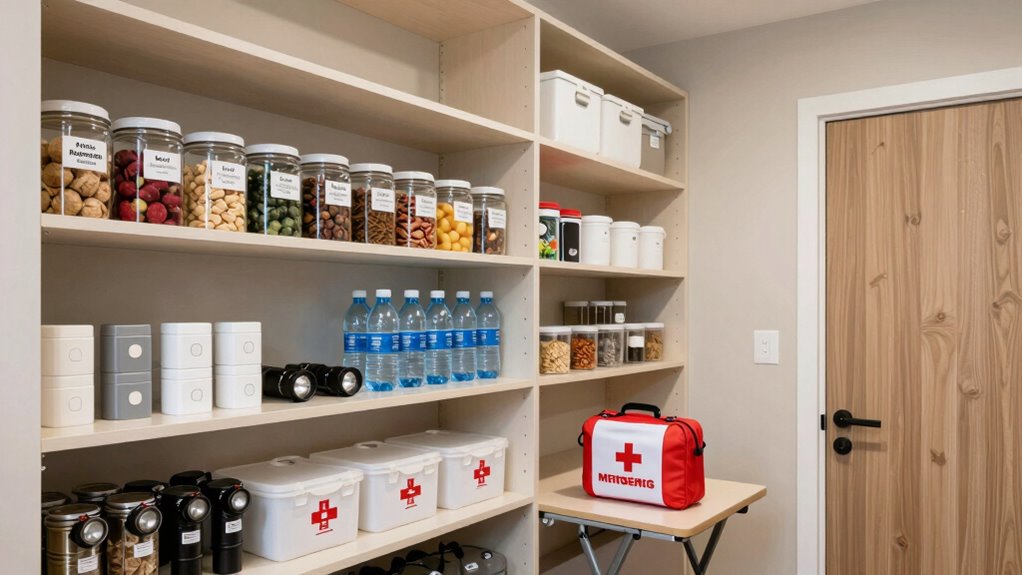 emergency preparedness closet