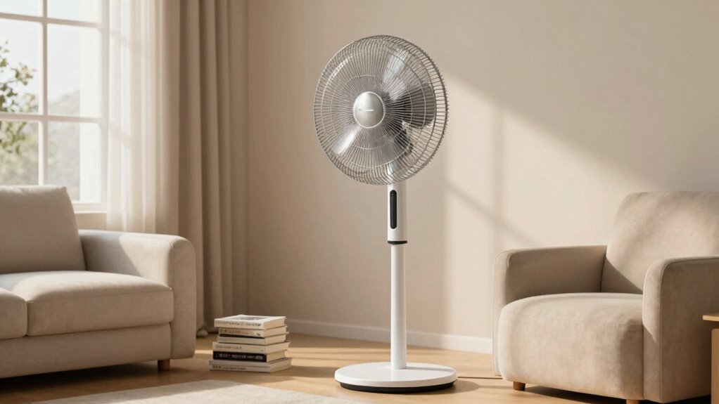 energy efficient quiet backup fans