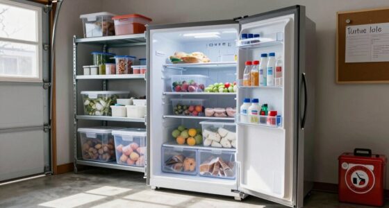 garage freezer outage preparation