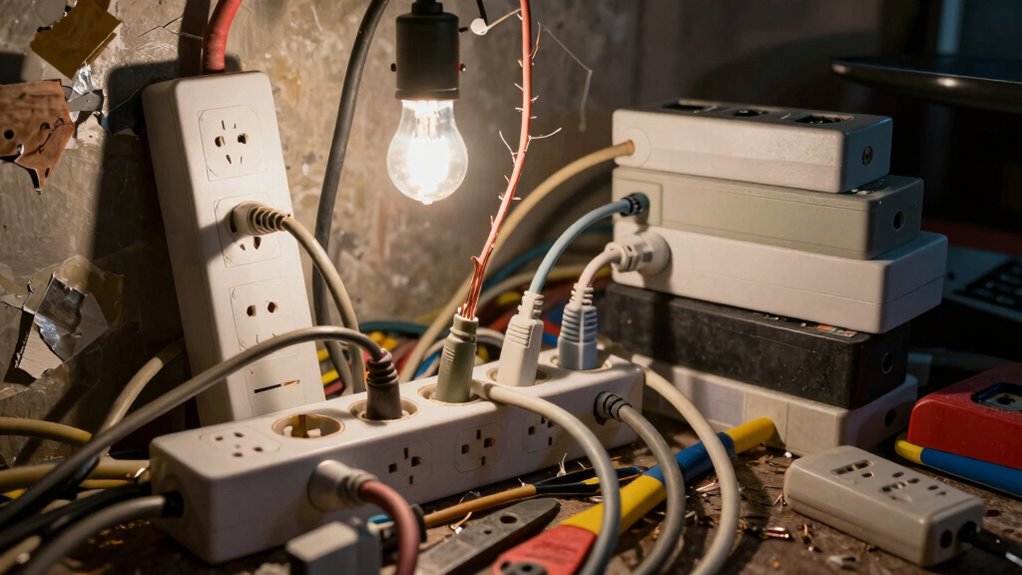 identify unsafe power setups
